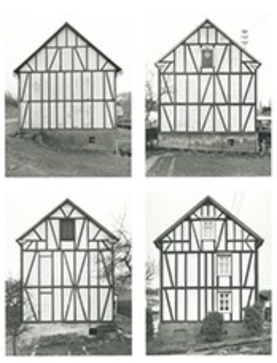 Image 1 of Bernd & Hilla Becher "Case a graticcio" Stampa artistica di alta qualità