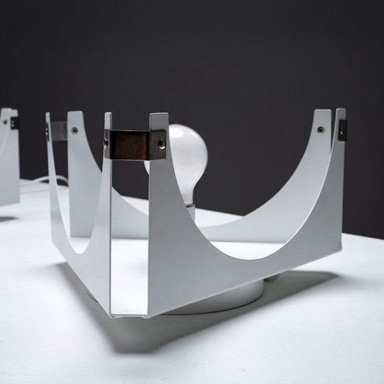 Image 1 of 2x Murano-Glas-Tischleuchte von Leucos - La Murrina