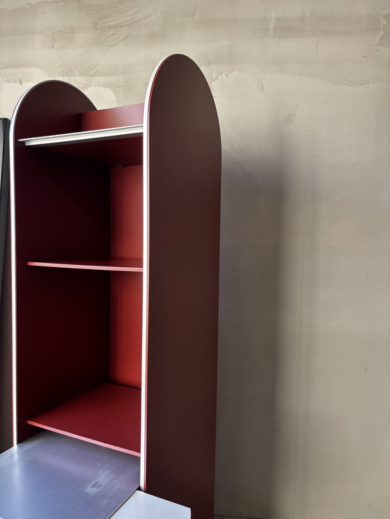 Image 1 of Pastoe design column cabinet with pull-out desk – Made in Holland