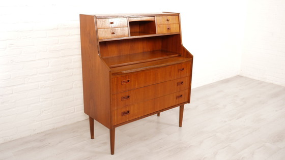Image 1 of Secretaire Vintage | Teck | Danois | Avec Miroir