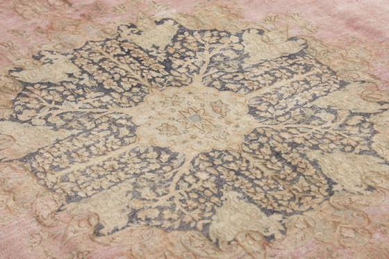 Image 1 of Tappeto orientale originale annodato a mano, stile Art Modern vintage, 380 x 297 cm, condizioni eccellenti