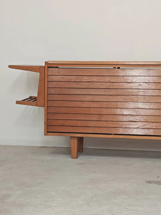 Storage chest for blankets or toys bar by Dyha Czech Republic 60, Storage cabinet, Wood, Mid Century Modern (photo 6 of 40)