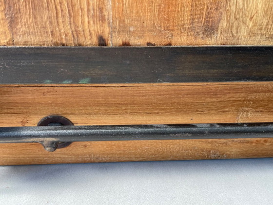 Image 1 of Industrial recycled wood TV cabinet 203 cm