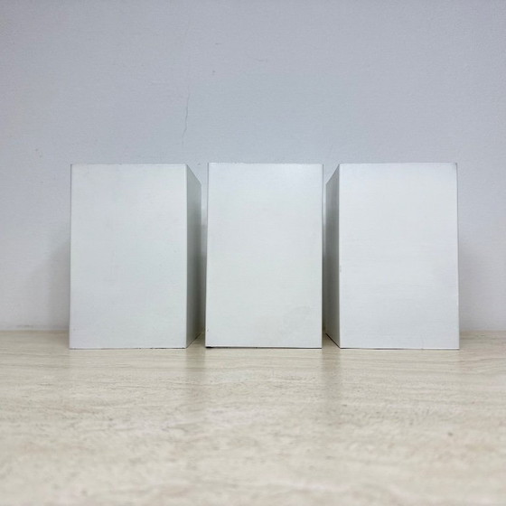 Image 1 of Set of 3 vintage Raak wall / ceiling lamps minimalist design , 1970s