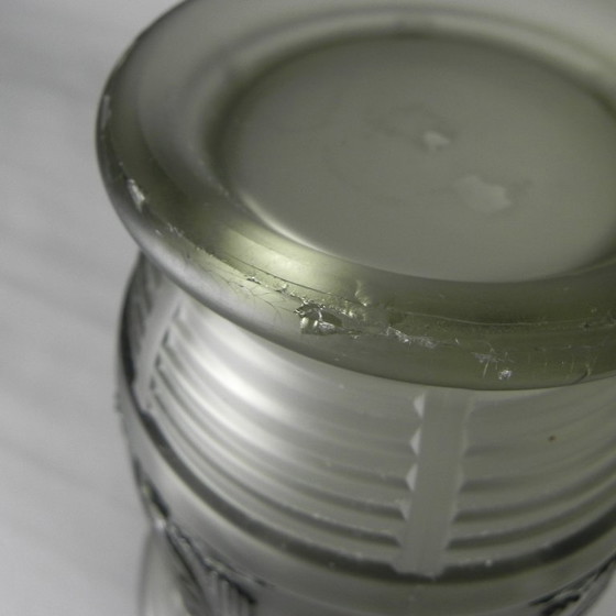 Image 1 of Art Deco vase with images of 6 ladies and 6 herons, 1930s