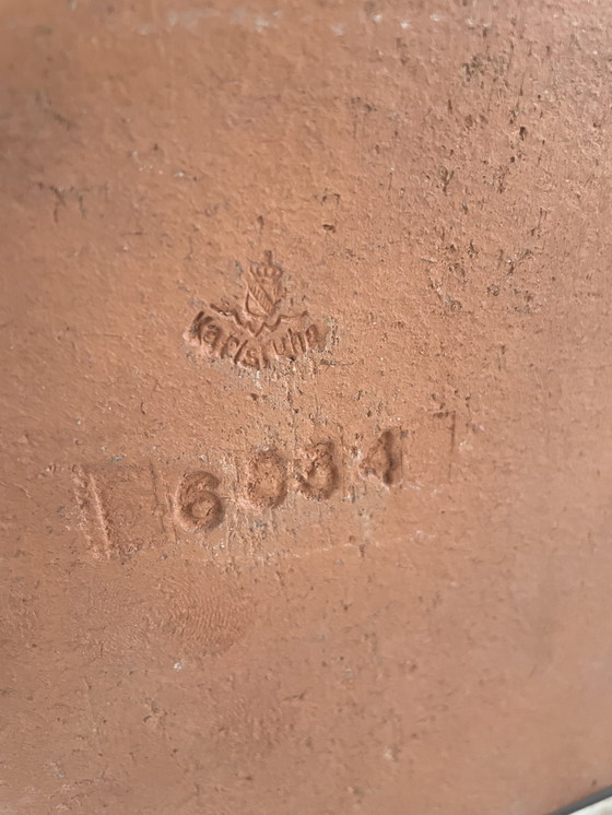 Image 1 of Vintage Wall Tile. Karlsruher Majolika. Fuchs 1960.