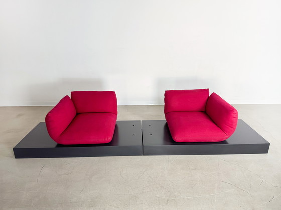 Image 1 of Divano COR Jalis originale Jehs &amp; Laub Felt Magenta Design