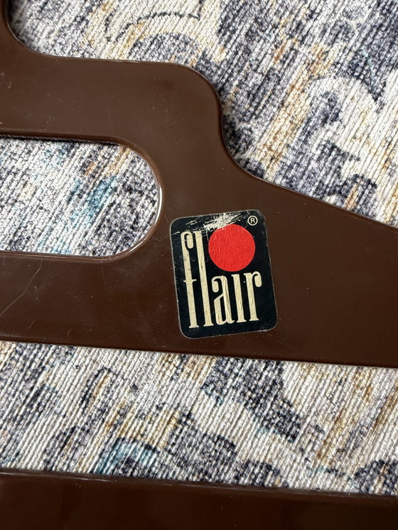 Image 1 of 5x vintage Flair Ingo Maurer Kledinghangers - Iconisch Design