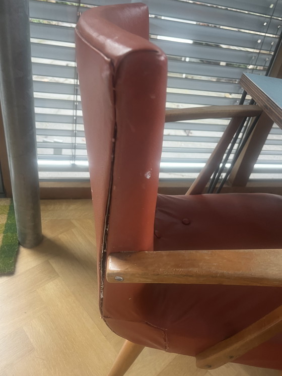 Image 1 of Set vintage di sedie Marius Drukker, design olandese di metà secolo