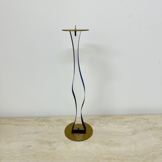 Image 1 of Lucite Cec Lepage Stil Lucite Kerzenständer, 1980er