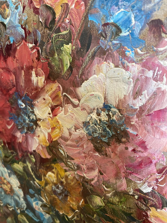 Image 1 of Blumenstrauß-Gemälde