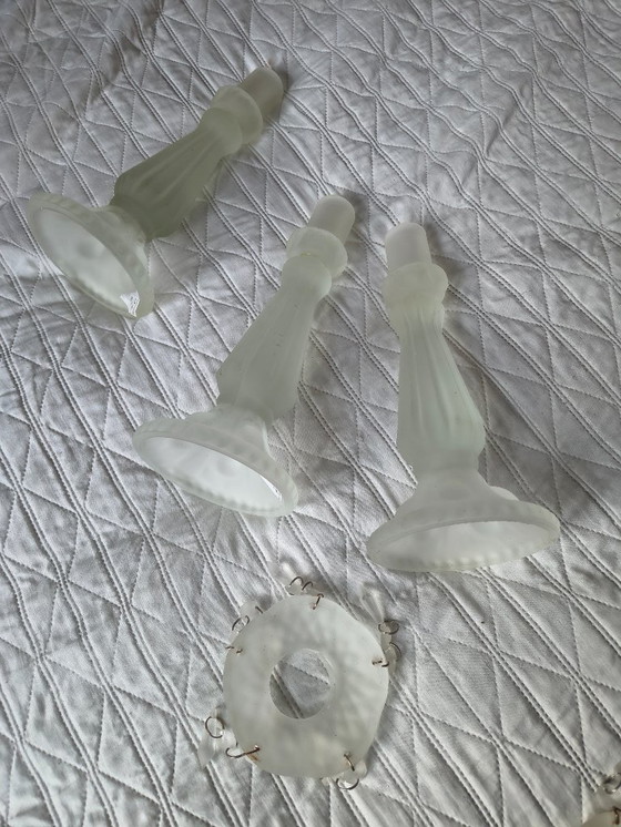 Image 1 of 3 vintage candlesticks from the 80s