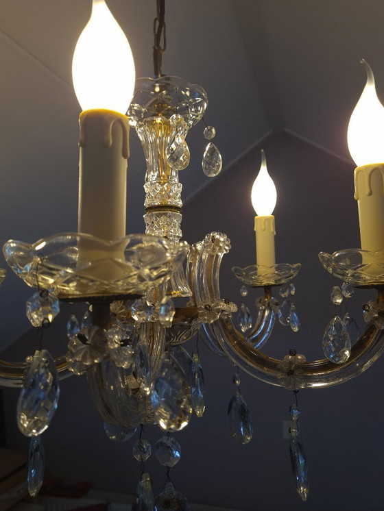 Image 1 of Lampadario di cristallo Maria Teresa a 5 bracci