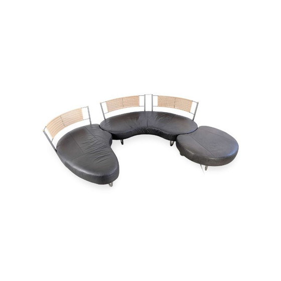 Kurt Beier Fantasy Island 3-piece Sectional Sofa Design, Modular sofas, Leather, Metal, Grey (photo 2 of 9)