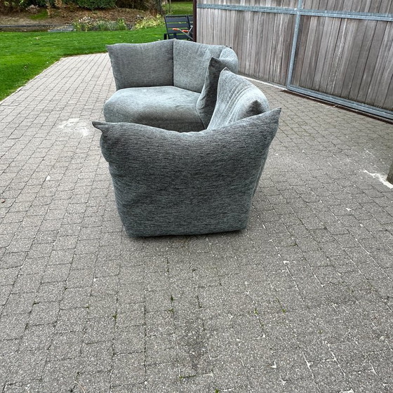 Image 1 of Sofá modular estándar Edra de tela S6922