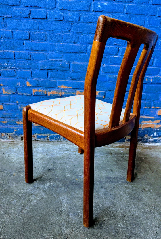 Image 1 of Dyrlund vintage teak chairs - Denmark