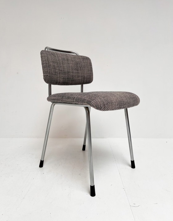 Image 1 of Set di 6 sedie Gebroeders De Wit rivestite, anni '60