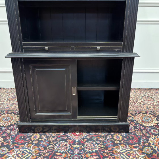 Libreria classica inglese nera – Librerie, Legno (photo 13 of 14)