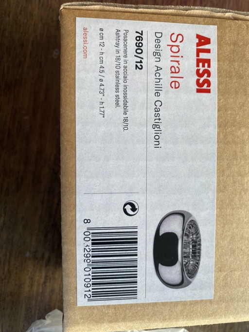 alessi spirale ashtray