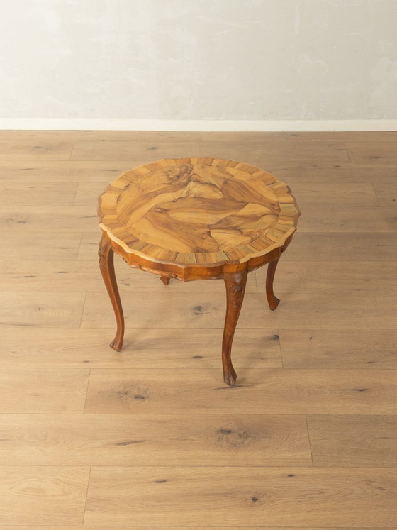 Barok bijzettafel met ingelegd werk, circa 1790 – Hout (photo 4 of 7)