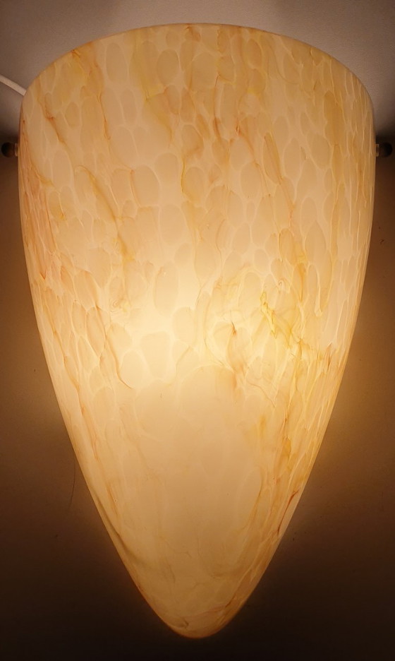 Image 1 of Grande lampada da parete Art Déco (33 cm).