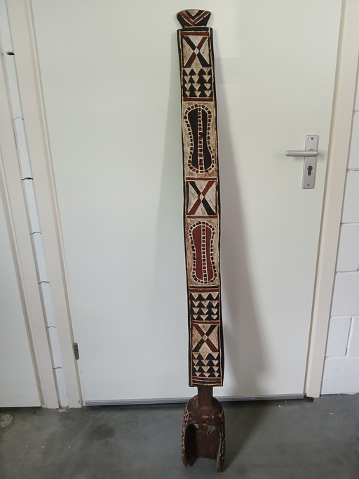 Karanga-Maske des Volkes der Mossi aus Burkina Faso.
