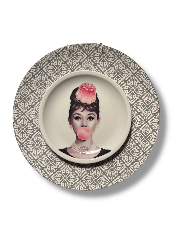 Image 1 of Vintage Wandbord Audrey