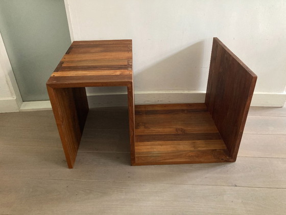 Image 1 of Massivholzmöbel, multifunktional, Beistelltisch, Schrank, Bank, Couchtisch oder Nachttisch