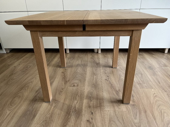 Image 1 of ANREI uitschuifbare tafel van massief eikenhout