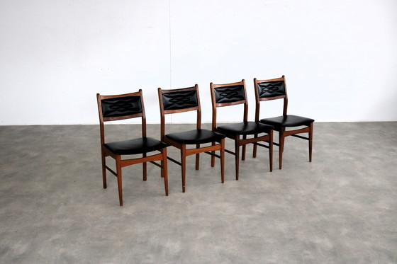 Image 1 of 4X Vintage Swedish Dining Chairs