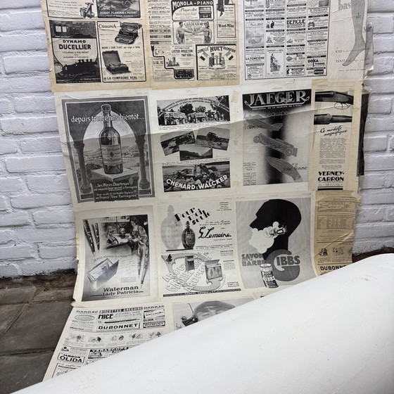 Image 1 of Handgemaakt Origineel vintage reclamebehang