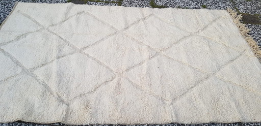 Handgeknoopt Berber tapijt wol 243x147cm