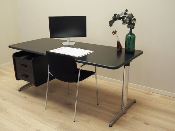 Image 1 of Scrivania, design italiano, anni '70, designer: Giancarlo Piretti, produttore: Anonima Castelli