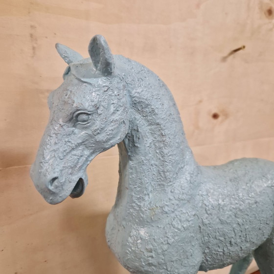 Sculpture de cheval vintage – Autre (photo 4 of 10)
