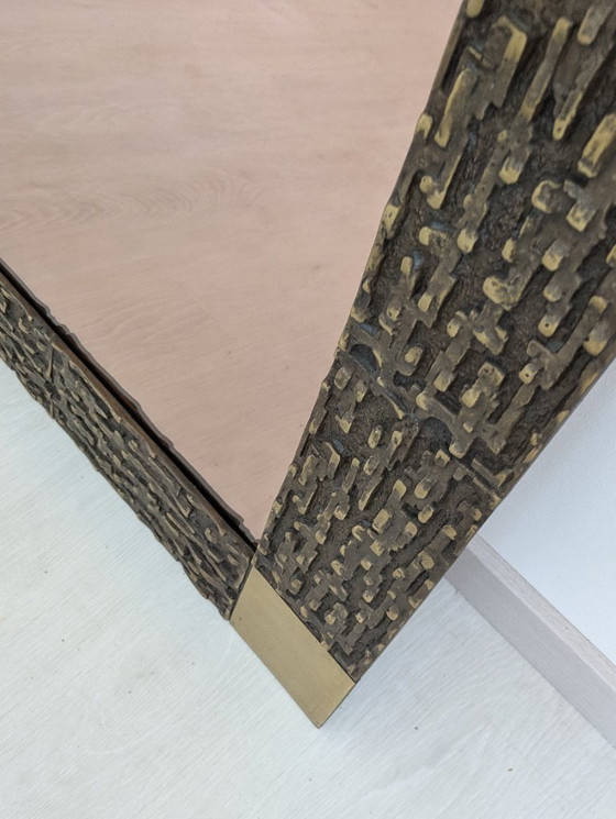 Image 1 of Frigerio Desio - Luciano Frigerio - Espejo - Juanita - Bronce, Latón