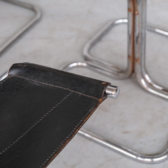 Image 1 of Mid-Century Set of 4 'Topos' Dining Chairs by Gruppo Dam for Busnelli