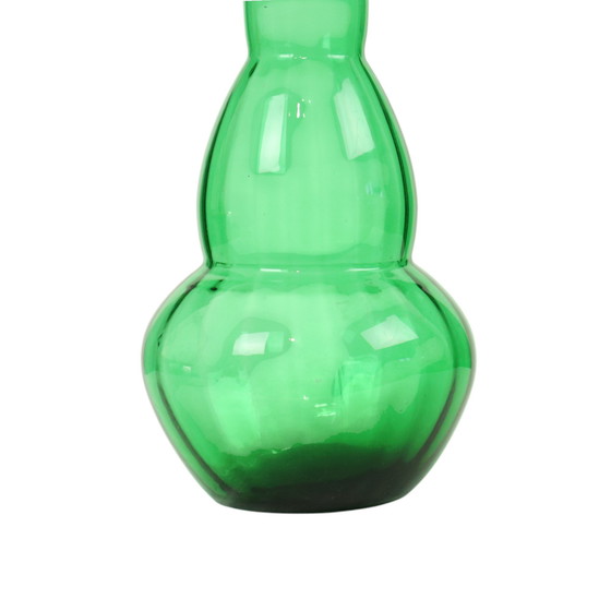 Image 1 of Riesige grüne Glaskaraffe Genie Bottle