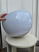 Vintage Ikea Jonisk Design Carl Ojerstam witte ‘ Bubble Dimmer Orb Floor Lamp