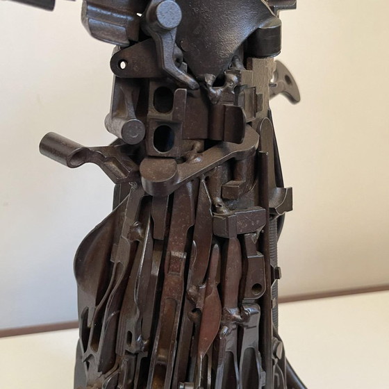 Jacques Dufrane, The Victory of Samothrace, Sculpture en acier soudé, 2000 – polished steel, Metal, Brutalist (photo 6 of 20)