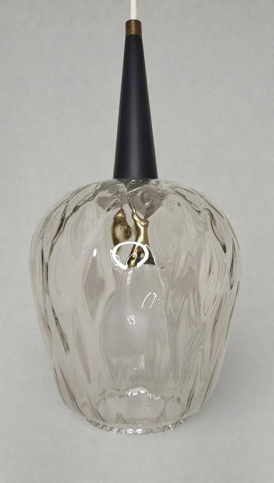 Glass pendant, 1960s – Pendant lamps, Crystal, Bauhaus (photo 2 of 9)