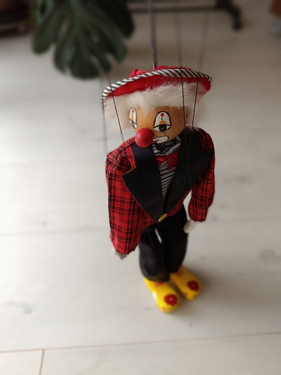 Image 1 of Alte Clown-Marionette