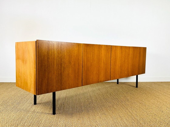 Image 1 of Minimalist Scandinavian teak sideboard, 1960