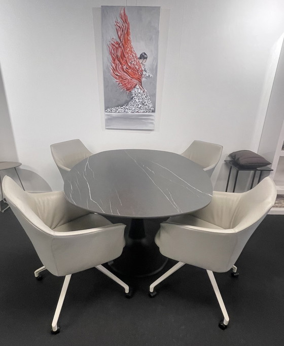 Image 1 of 4 Leolux Mara Twist chairs NEW