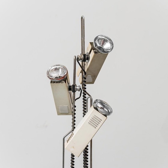 Image 1 of LAMPADA DA TERRA VINTAGE STIJL JOE COLOMBO DESIGN SPACE AGE ANNI '70