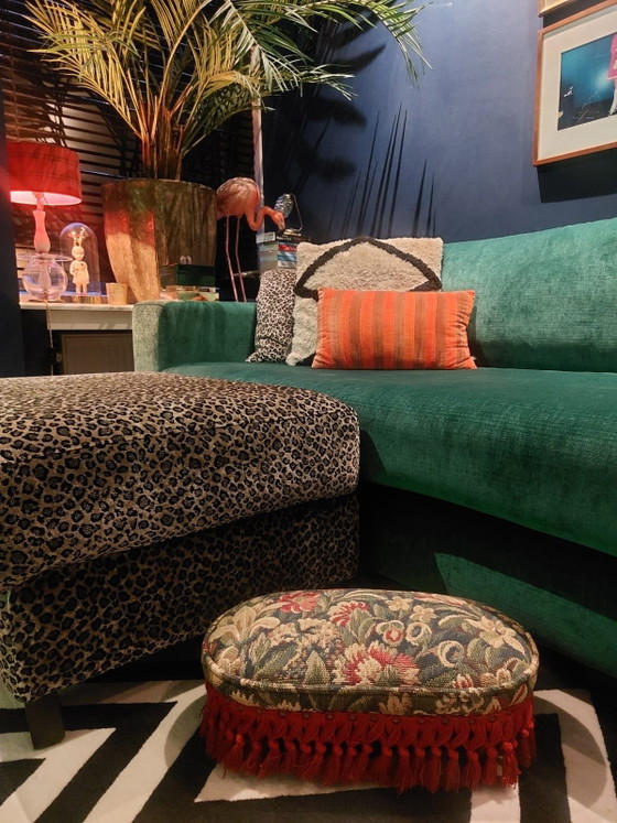 Corner sofa Dutch design, Textile, Green (photo 4 of 5)