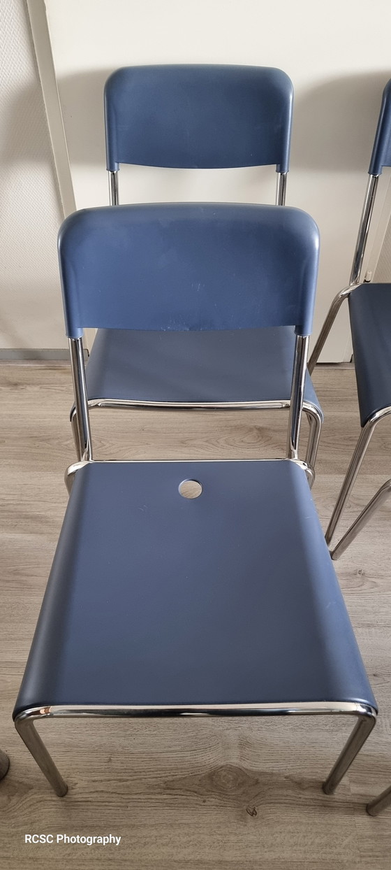 Image 1 of Calligaris Sorbetto eetkamerstoelen Italiaans design