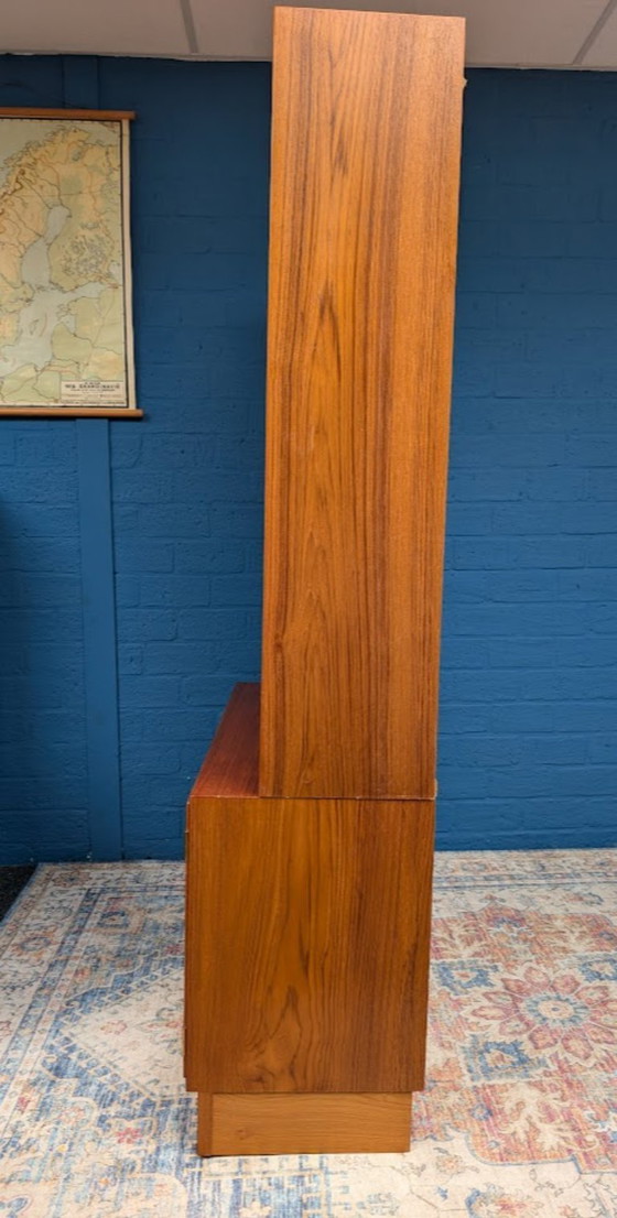 Image 1 of Vintage display cabinet from the 1960s, Danish design, Hundevad