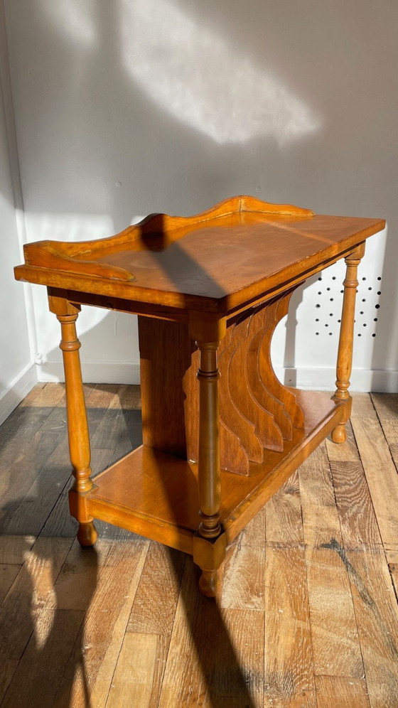 Image 1 of MEUBLE Géométrique ELECTROPHONE Vintage