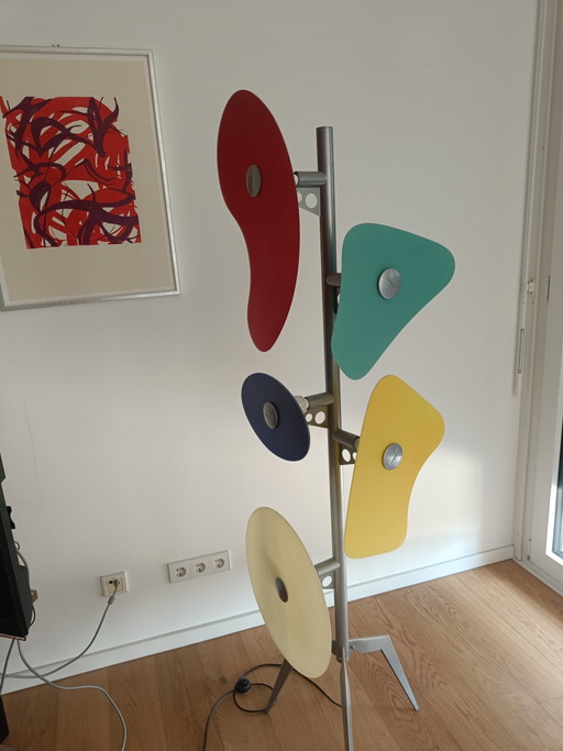 Lámpara de pie orbital de Foscarini – vloerlampen, Metal, Glass