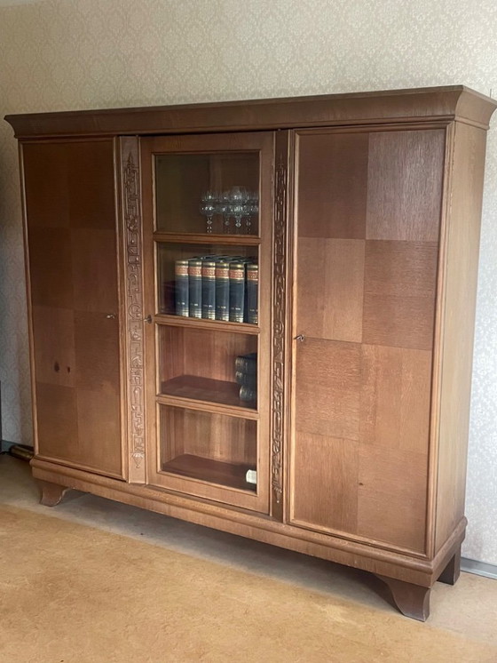 Image 1 of Mobile Art Déco con elementi Chinoiserie